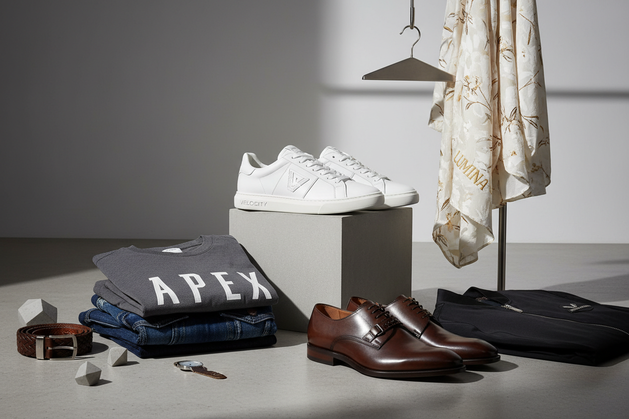 Branded clothes shoes 